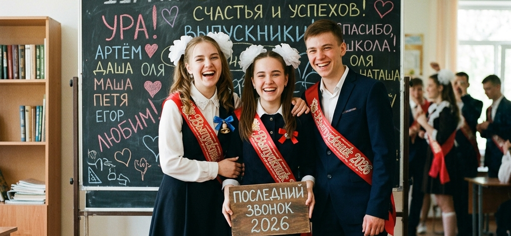 ИИ-фотосессия «Выпускной 2026»: как создать уникальные нейрофото к последнему звонку